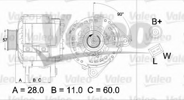 VALEO 437479 Alternator